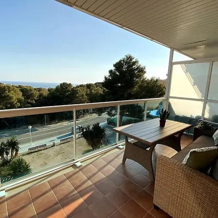 Peaceful With Sea View And Parking In Cap Apartment Salou