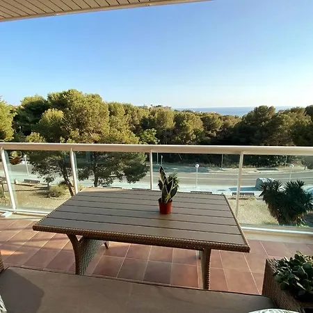 Peaceful With Sea View And Parking In Cap * Salou